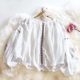 Celine Top in White (wholesale): Alternate View #4