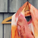 Dream Lake Scarf in Sunset: Alternate View #2