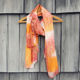 Dream Lake Scarf in Sunset: Alternate View #3
