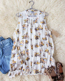 Dried Sage Pocket Tunic: Alternate View #1