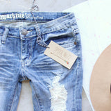 Driftwood Distressed Jeans: Alternate View #2