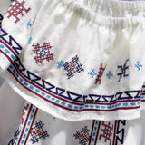 Driftwood Summer Top in Navy (wholesale): Alternate View #3