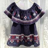 Driftwood Summer Top in Navy (wholesale): Alternate View #2