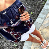 Driftwood Summer Top in Navy: Alternate View #1