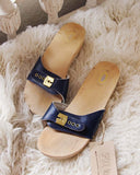 Vintage 70's Dr. Scholls Sandals: Alternate View #1