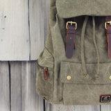 Shallow Creek Backpack in Sage: Alternate View #2