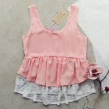 Rose & Dune Top: Alternate View #4