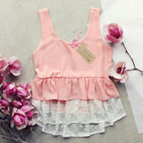 Rose & Dune Top: Alternate View #1