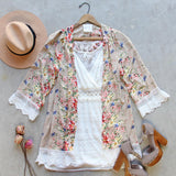 Dusted Lace Dress: Alternate View #2