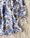 Dusty Blooms Dress: Alternate View #3