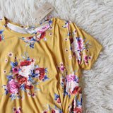 Dusty Miller Tee in Mustard: Alternate View #2