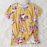Dusty Miller Tee in Mustard: Alternate View #5