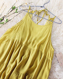 Dusty Mustard + Lace Dress: Alternate View #2