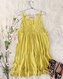 Dusty Mustard + Lace Dress: Alternate View #3