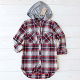 The Easton Plaid Hoodie: Alternate View #2