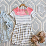 Easy Wear Stripe Dress: Alternate View #4
