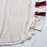 Easy Wear Tee in Burgundy: Alternate View #3