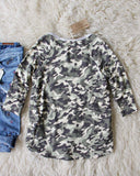 Camo Baseball Tee: Alternate View #4