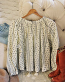 Effie Block Print Blouse: Alternate View #3