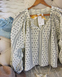 Effie Block Print Blouse: Alternate View #2