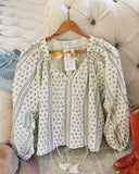 Effie Block Print Blouse: Alternate View #1