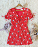 Emory Dress in Red: Alternate View #2