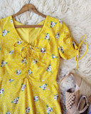 Emory Dress in Yellow: Alternate View #2