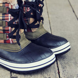 Eskimo Plaid Snow Boots: Alternate View #2