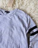 Everyday Cozy Tee in Gray: Alternate View #2