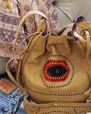Vintage Evil Eye Backpack: Alternate View #3