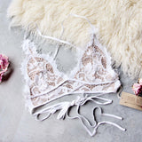 Eyelash Lace Bra: Alternate View #1