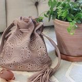Eyelet & Tassel Tote: Alternate View #3