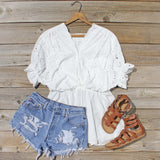 Eyelet Haze Blouse: Alternate View #5