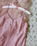 Eyelet Layering Tank: Alternate View #2