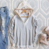 Fable & Fringe Lace Sweatshirt: Alternate View #1