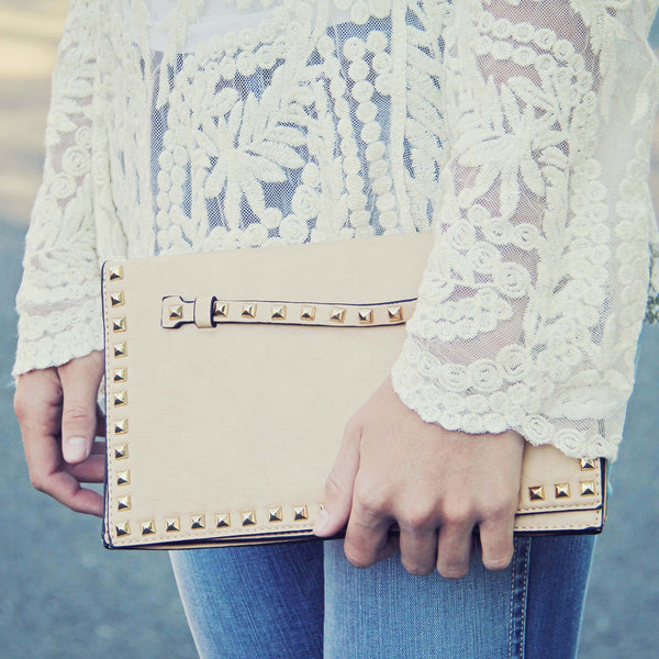 Fabled Waters Cross Body Tote in Cream: Featured Product Image