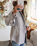 Dried Sage Shirt Jacket in Gray: Alternate View #4