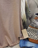 Faded Dunes Tee in Sand: Alternate View #2