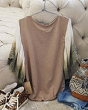 Faded Dunes Tee in Sand: Alternate View #3