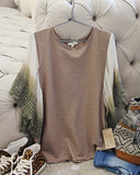 Faded Dunes Tee in Sand: Alternate View #1