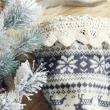 Fair Isle Boot Socks: Alternate View #2