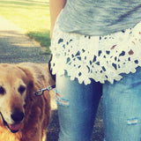 Fall Fable Lace Sweatshirt: Alternate View #2