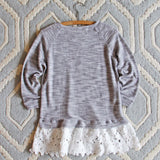 Fall Fable Lace Sweatshirt: Alternate View #4