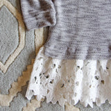 Fall Fable Lace Sweatshirt: Alternate View #5