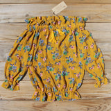 Fall Phlox Blouse: Alternate View #1