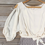 Fall Skies Chevron Dress: Alternate View #2