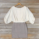 Fall Skies Chevron Dress: Alternate View #4