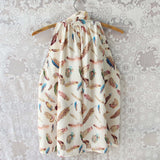 Falling Feathers Top: Alternate View #4