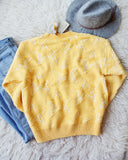 Falling Star Sweater in Daffodil: Alternate View #3