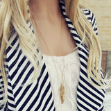 Feather Dust Necklace: Alternate View #2